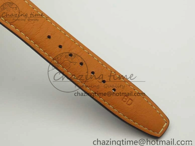 MIROTIME 0320 Portuguese Chrono SS ZF 1:1 Best Edition Gray Dial SS On Black Leather Strap A ZipUp 7215